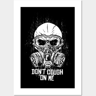 Grunge Gas Mask Posters and Art